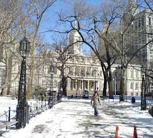 Zu Fuß durch Down-Town