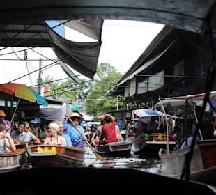 Gedränge auf dem Markt