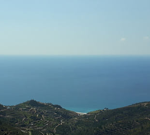 Küstenstraße Richtung Anemurion