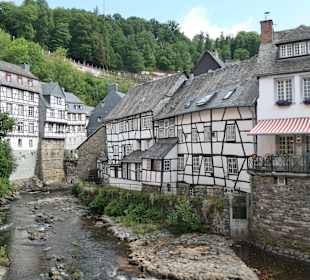 Monschau: Die Rur kann zum reißenden Strom werden