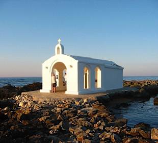 Kapelle im Meer Georgioupolis