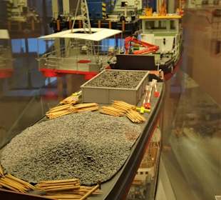 In der Abteilung für Hafenwirtschaft des IMM