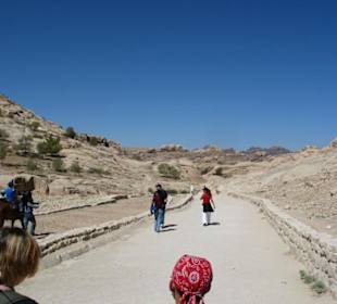 Spacer po Mieście Wykutym w Skale - Petra