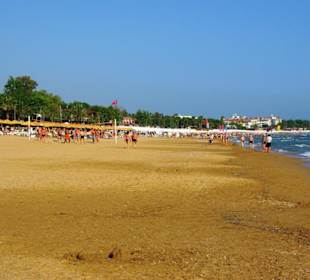 Vom Sunrise Richtung Side am Strand