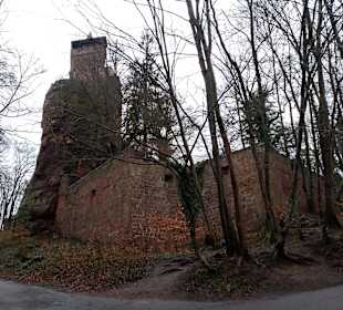 Burg Berwartstein in Erlenbach