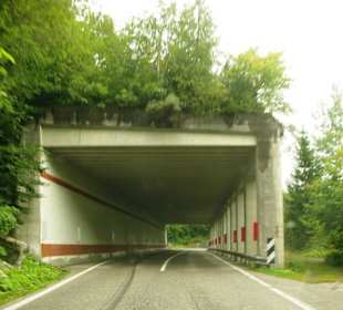 Sicherheitstunnel Steinschlag