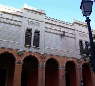 Sehr schöne Häuserfront