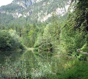 Am Weg zum Pflegersee liegt der Schmölzersee
