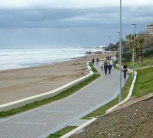 Die neue Strandpromenade