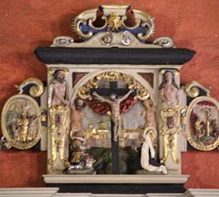 Altar (Detail) im Chorraum