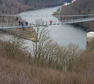 Hängebrücke Rappbodetalsperre
