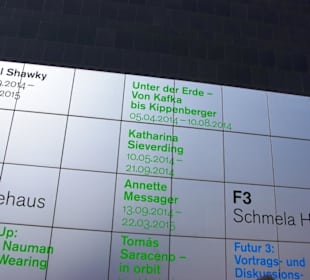 Beim Kunshaus Theaterbereich Programm