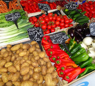 Eindrücke vom Meraner Freitagsmarkt