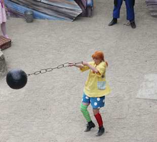 Pippi: großartige, originalgetreue Inszenierung