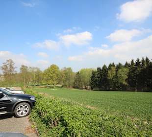 Blick vom Parkplatz