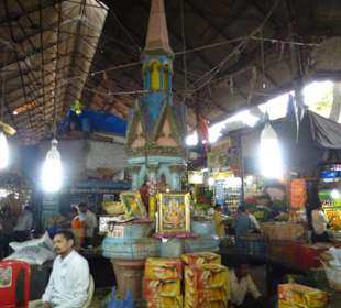 Im Frischmarkt, es gab alles frisch