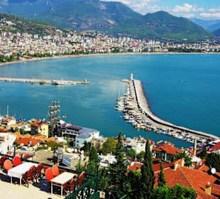 Der Hafen von Alanya