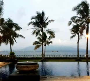 Blick auf Bali