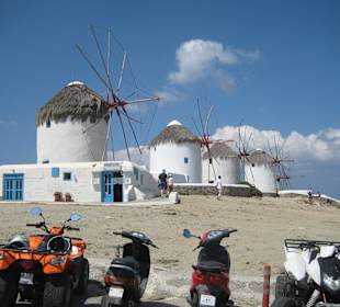 Alt und neu: Blick auf die Káto Míli