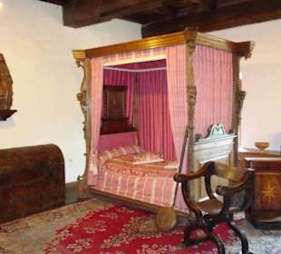 Schlafgemach im Schloss Vianden