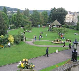 Bath, beliebter Park am Avon