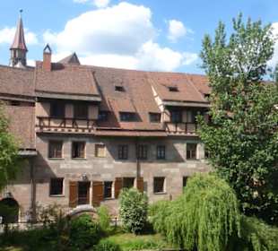Unterwegs in der Altstadt von Nürnberg