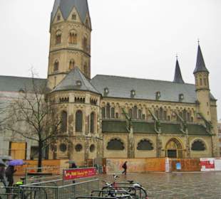 Blick über den Münsterplatz