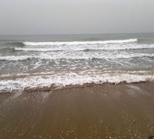 Strandpromenade im März