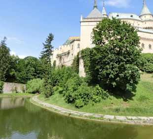 Schloss Bojnice Teich