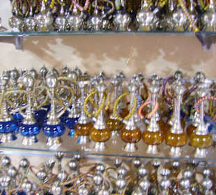 Wasserpfeifen am Bazar