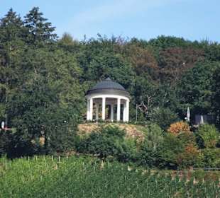 Blick vom Schiff zum Niederwaldtempel
