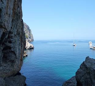 Majorka - Sa Calobra - ukryta plaża