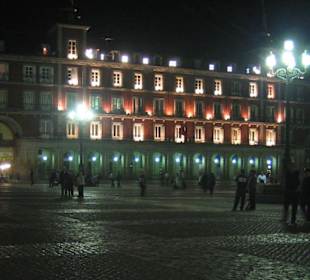 Nachts auf der Plaza Mayor