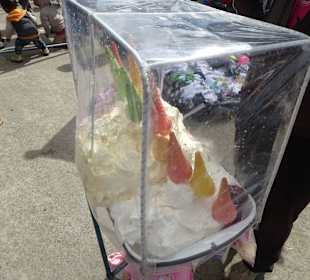 Eisverkauf ohne Kühlung