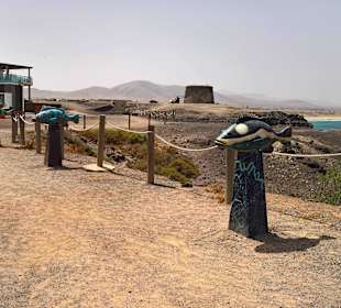 El Cotillo Skulpturen im Fischerort