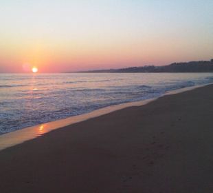 Sonnenuntergang an der Praia da Falesia