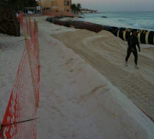 Baustelle Januar 2010