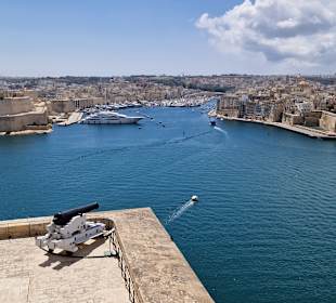 Blick auf Grand Harbour
