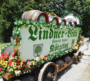 Brauereigespann zum Fischerfest 2016