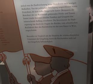 1. Obergeschoß - Zünfte - Reichtadt 16 - 18. Jh.