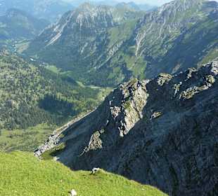 Beim Nebelhorn, dem Hausberg von Oberstdorf