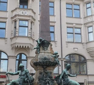 Unterwegs in der Altstadt von Erfurt