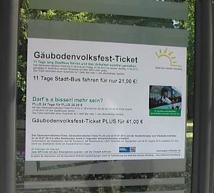 Bushaltestelle - Info 
