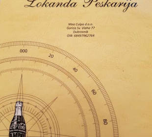 Hier haben wir am alten Hafen gesessen.