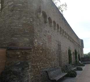 Bei der Kurfürstlichen Burg von Eltville