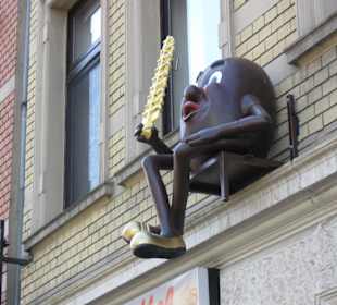 Zur Lollywaffel - Maskottchen