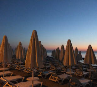 Nachbarstrand Abendstimmung