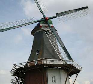 Eine der Windmühlen