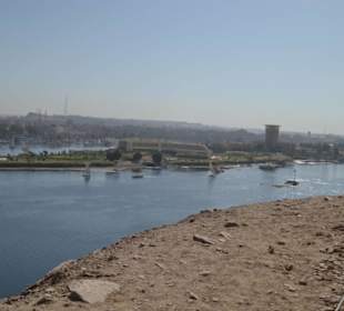 Blick auf die Insel Elephantine
