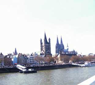 Rhein-Schifffahrt mit der Köln - Düsseldorfer